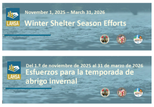 Winter shelter program flyer picture