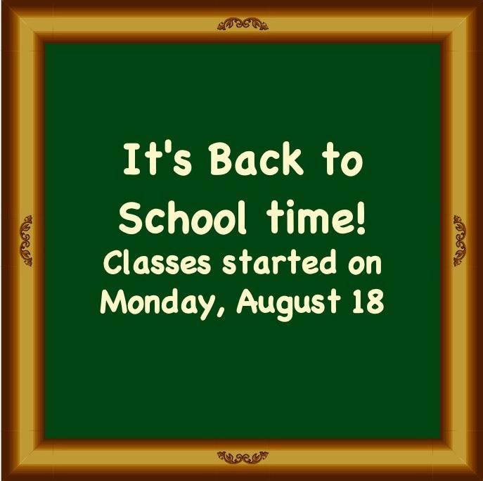 It's Back to school Time! poster