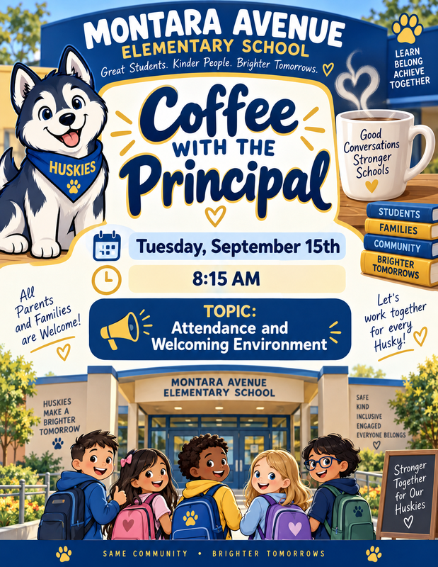 Coffee with the principal