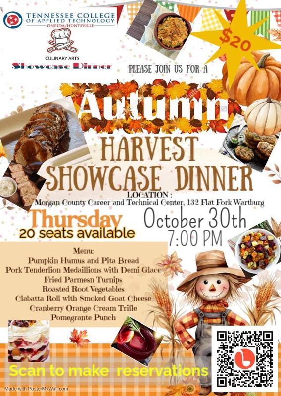 October Showcase Dinner