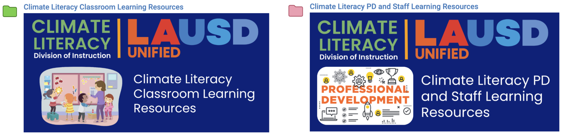 LAUSD Climate Literacy Schoology Group