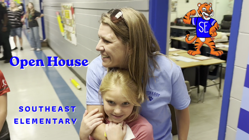 Southeast Elementary Open House Graphic