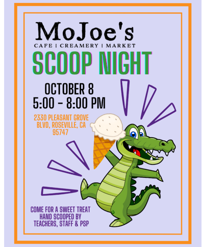 mojoes scoop night: alligator