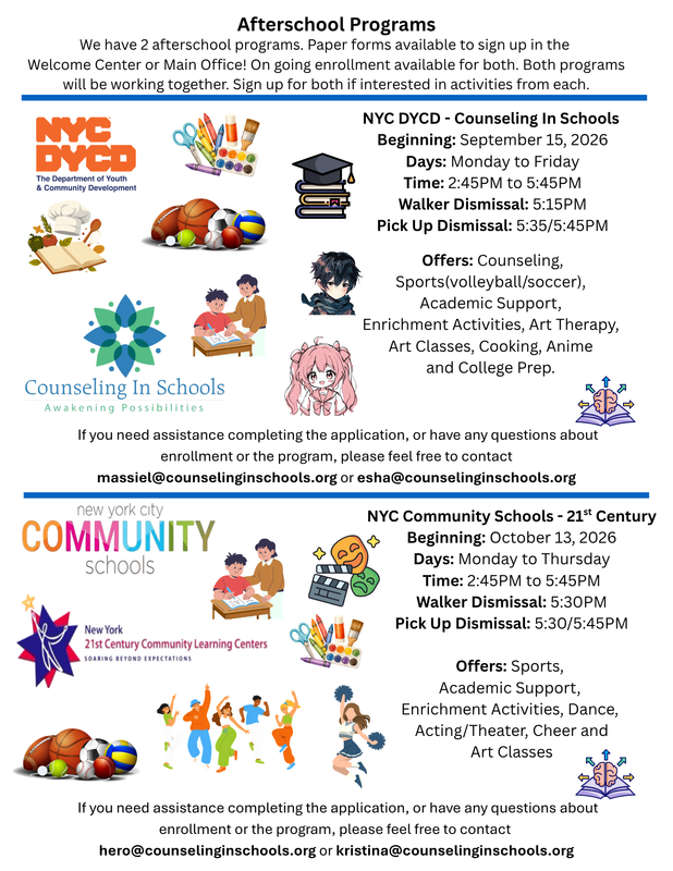 Afterschool Programs 26-27