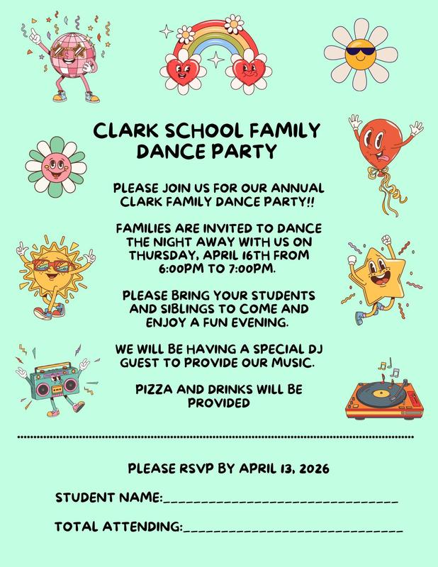 Clark School Family Dance Party