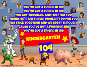 Toy story themed anti-bullying week chant