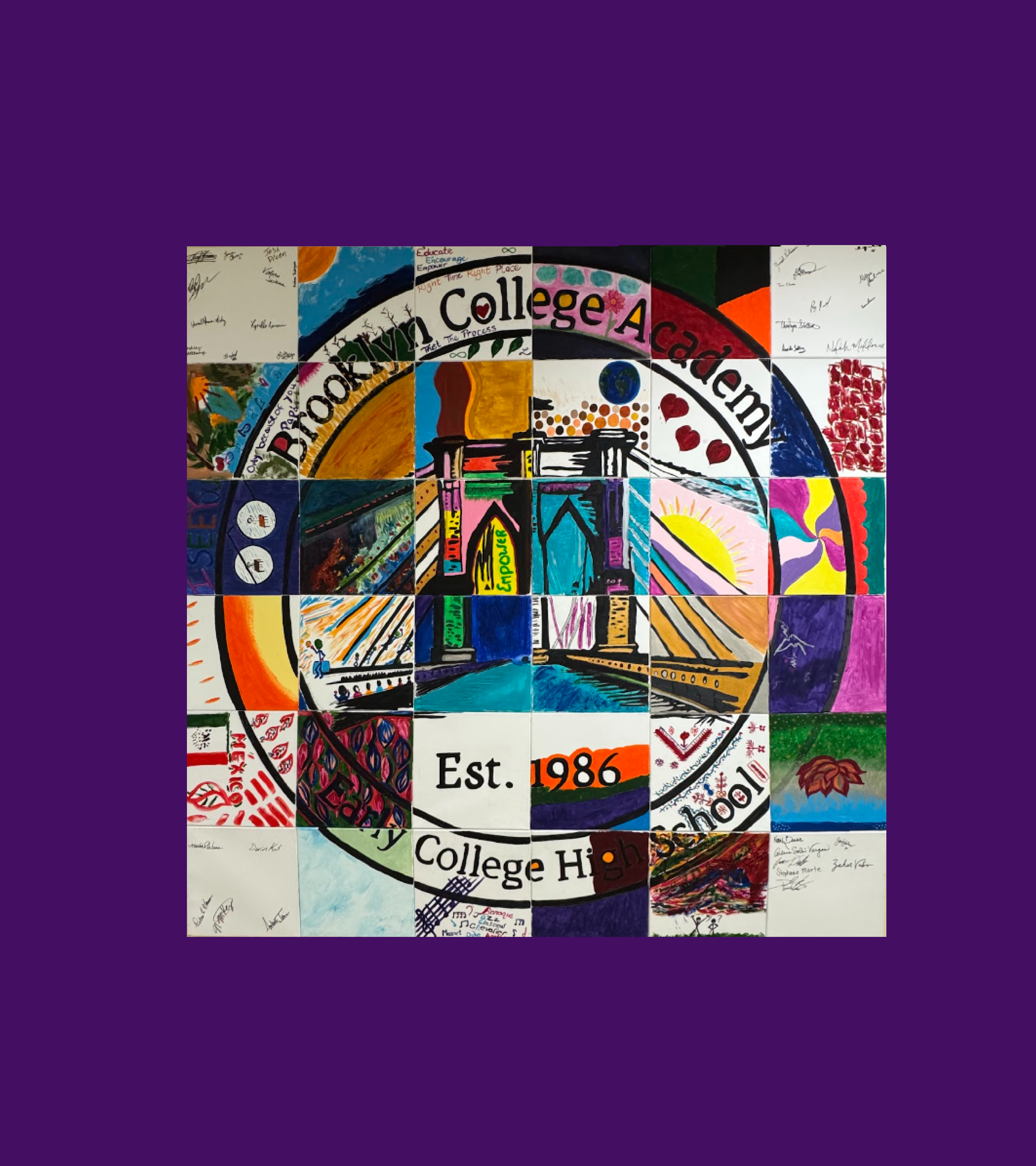 Brooklyn College Academy Mural