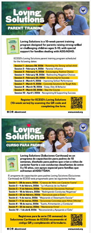 Loving Solutions - PARENT TRAINING