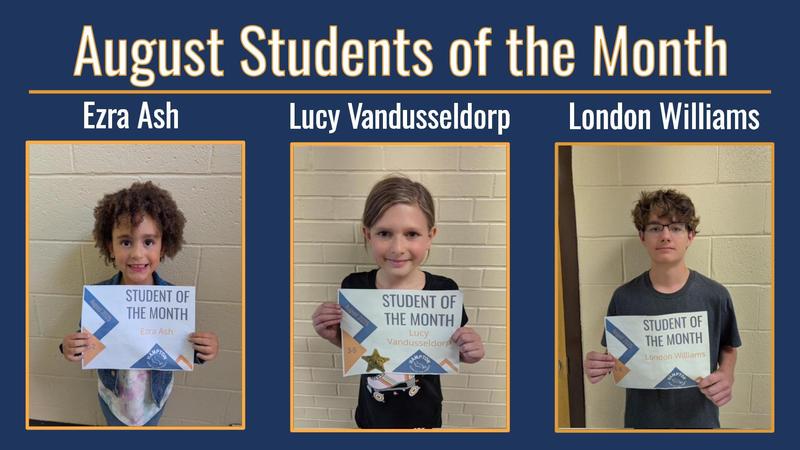 Students of the Month