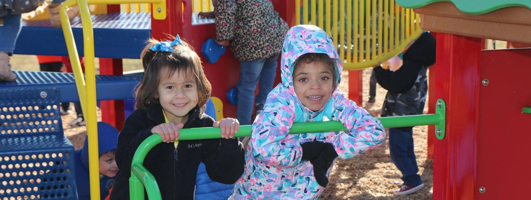 kids on playground