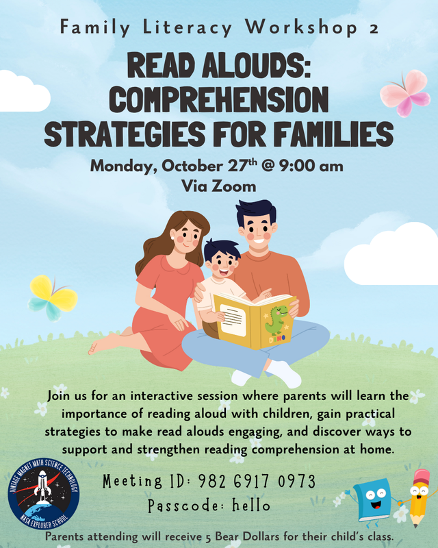 Read alouds literacy workshop 2