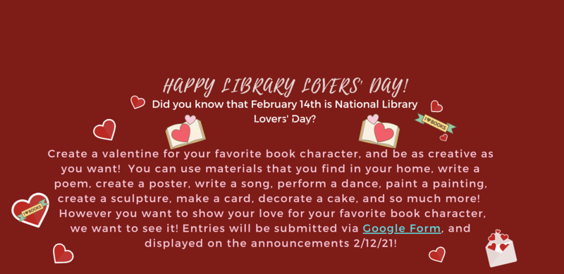 Library Lovers' Activity
