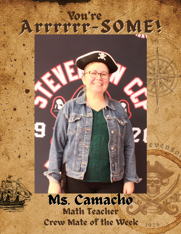 Pirate of the week camacho