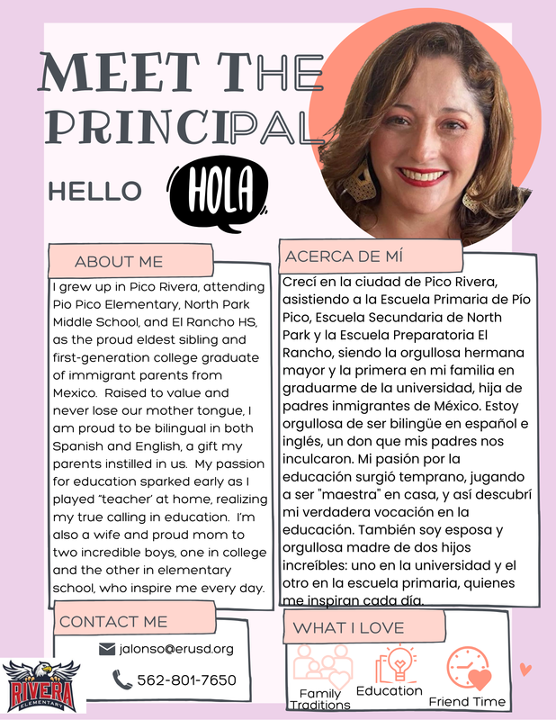 New Principal: Dr. Janet Alonso