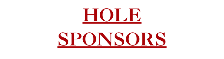 Hole Sponsors