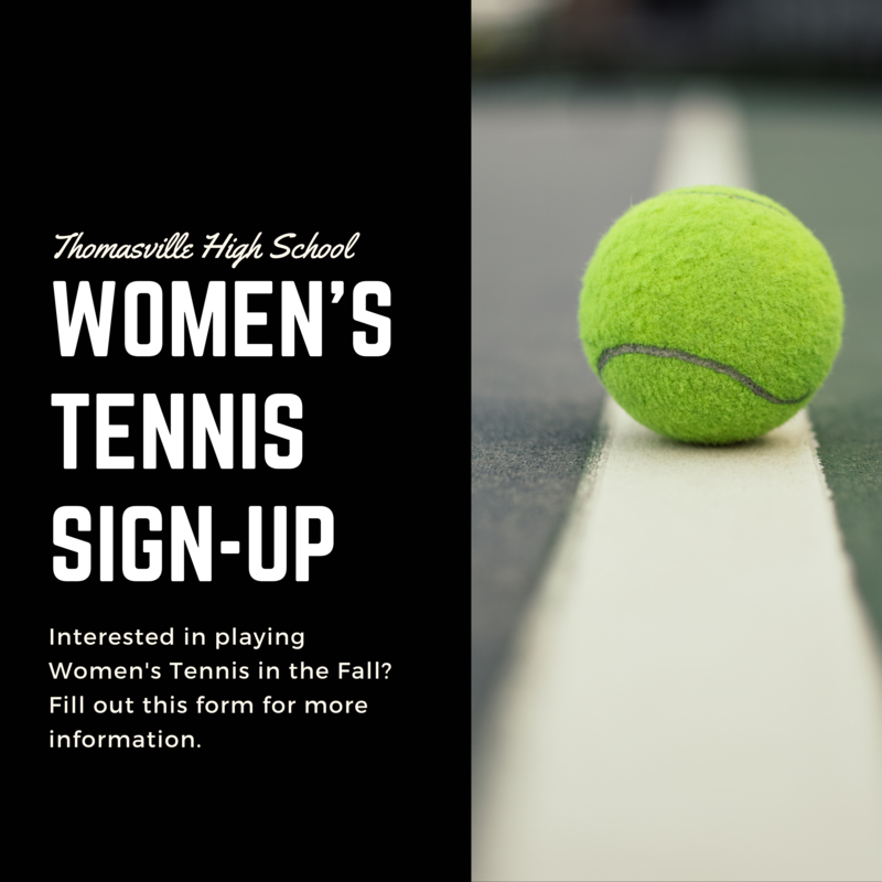 Women's Tennis Sign-Up