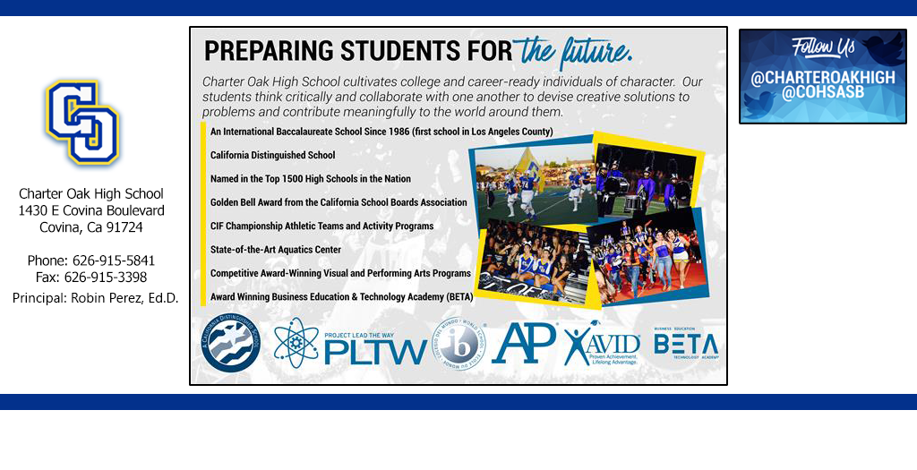 Image with School Info