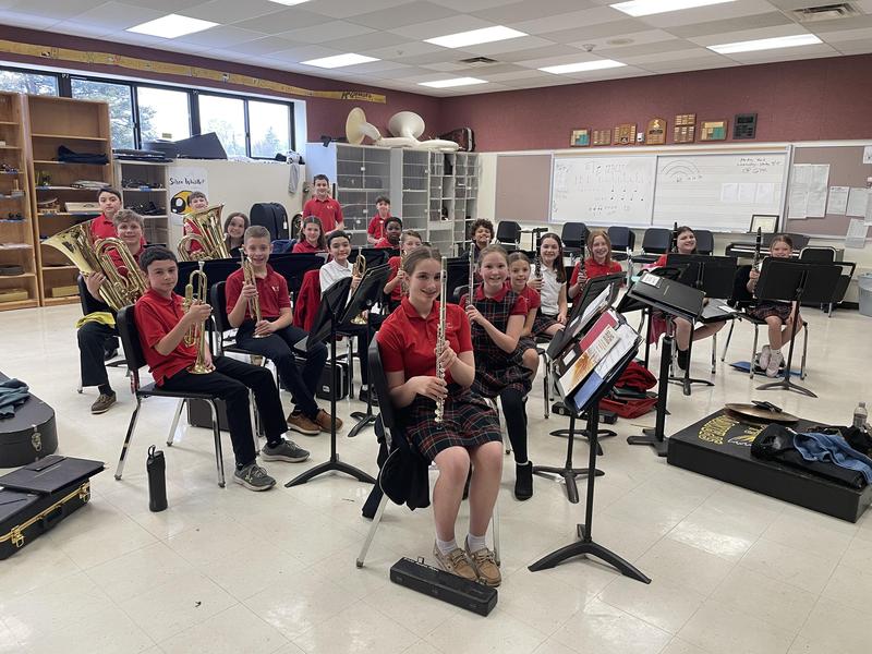 St. Greg's School Band Receives NYS School Music Association (NYSSMA) Silver Rating Featured Photo