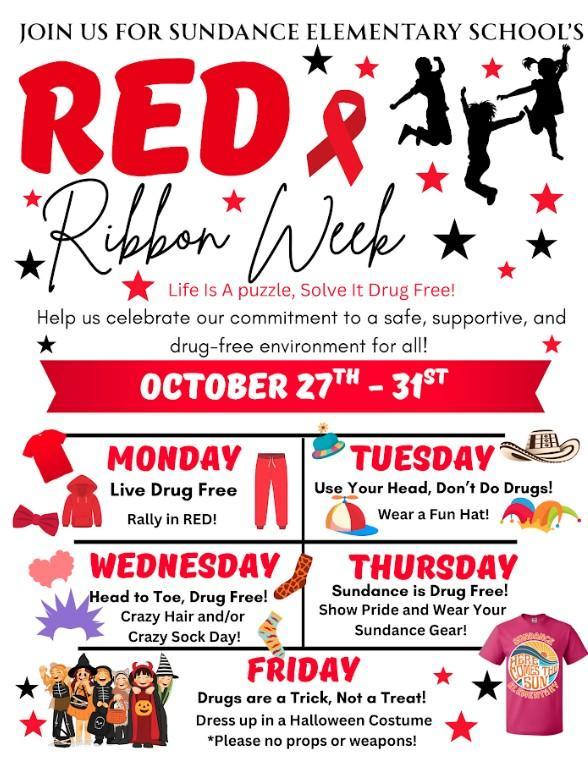 Red Ribbon Week - October 27-31