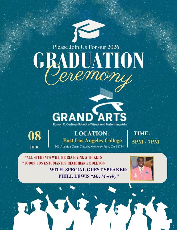 Graduation flyer