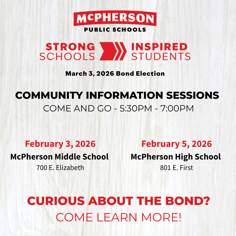 Save the Date – Community Bond Information Sessions Featured Photo