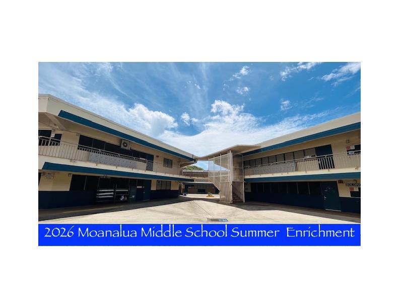 2026 Moanalua Middle School Summer Enrichment Band and Orchestra Program Featured Photo