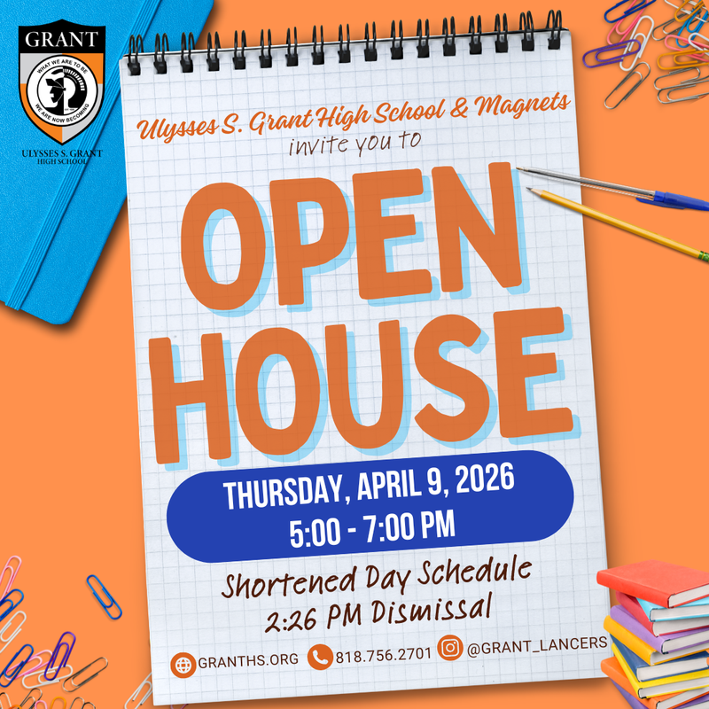 Join us for OPEN HOUSE on Thursday, April 9, 2026, from 5:00 to 7:00 pm Featured Photo