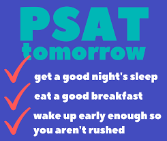 10th grade PSAT Wednesday 10/22/25