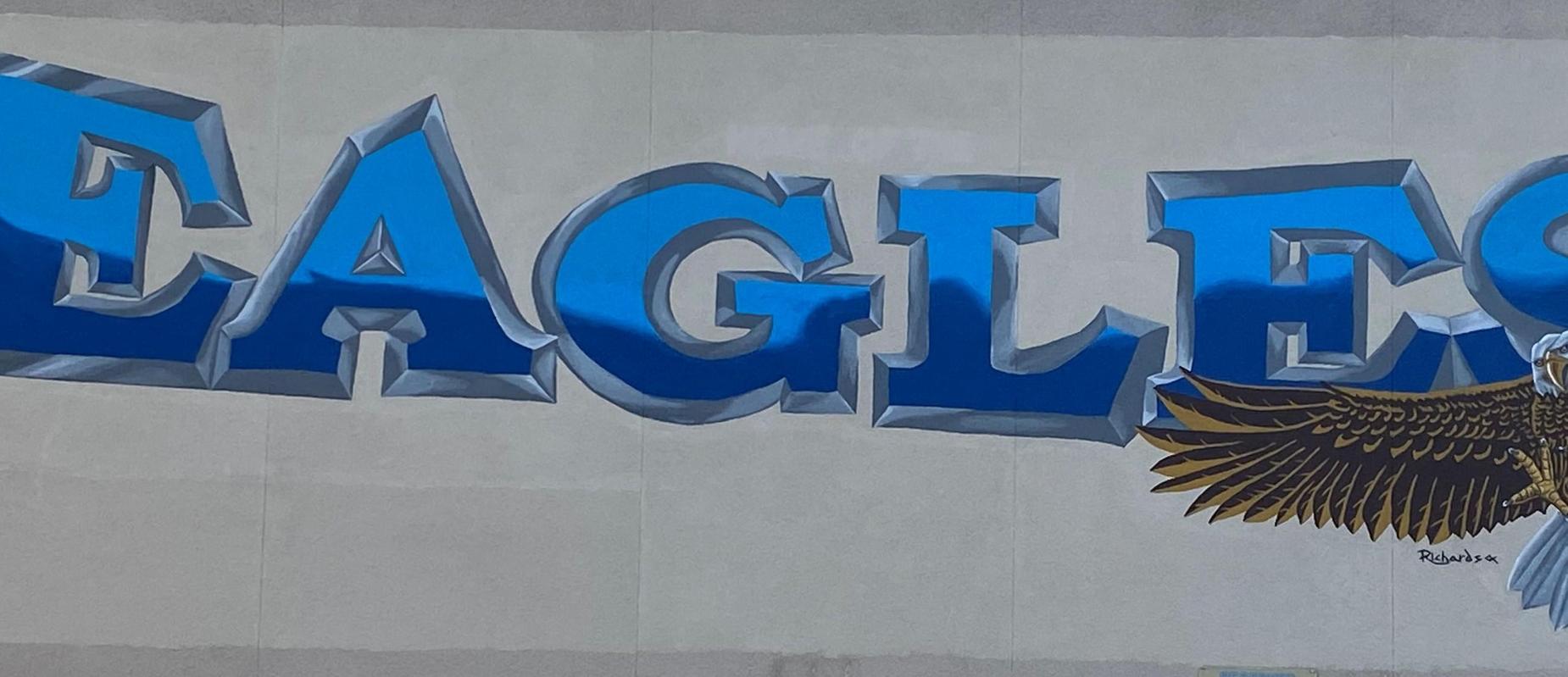 Eagle mural