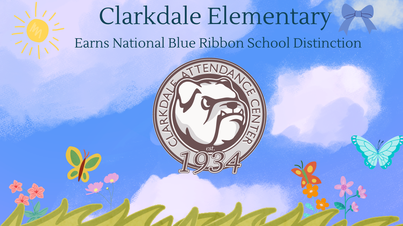 Clarkdale Elementary National Blue Ribbon School Honor Graphic
