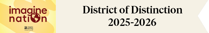 Imagine Learning District of Distinction, 2025-2026