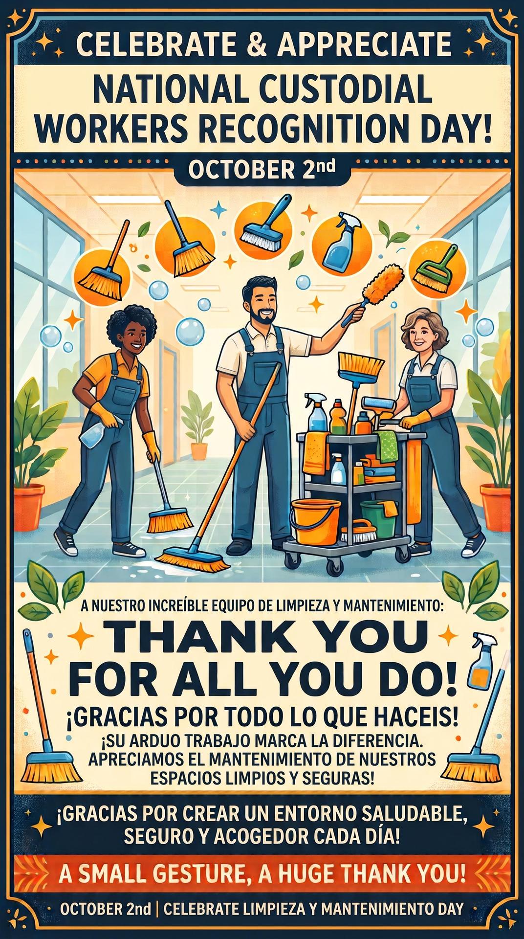 2026 National Custodial Day Flyer