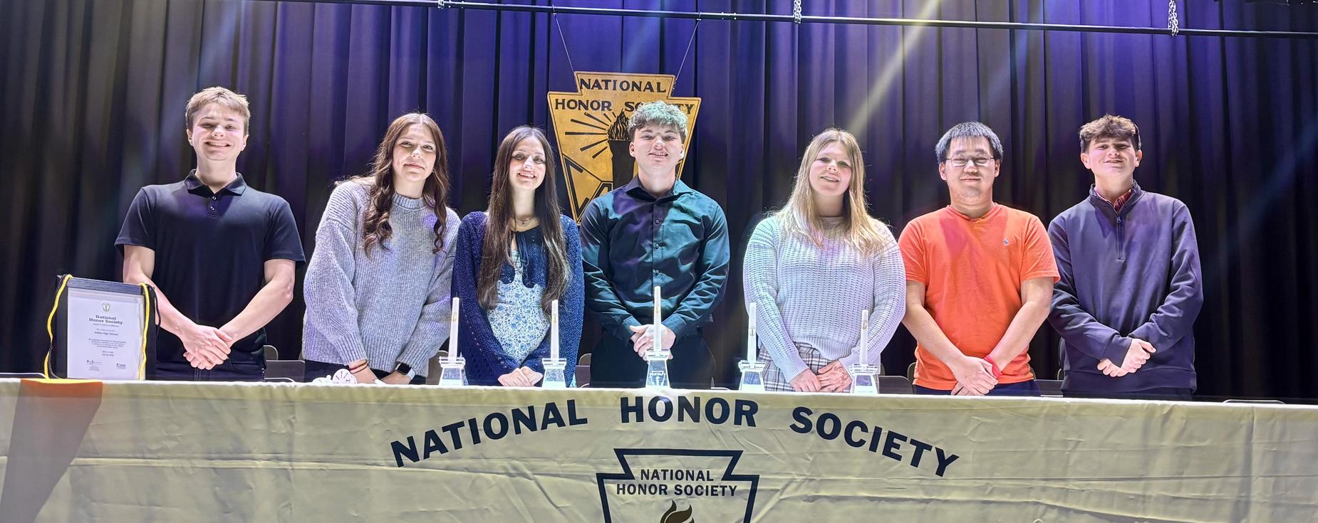 National Honor Society Officers - 2026