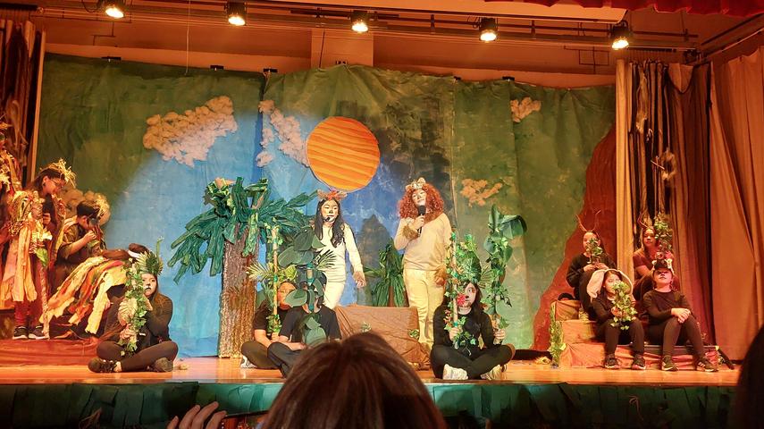 student performance of the Lion King