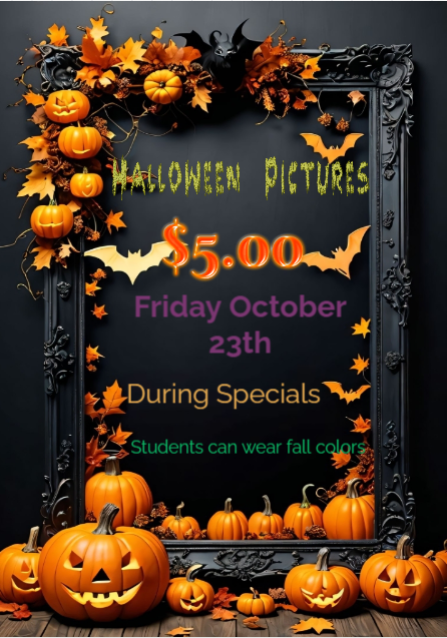 cost for Halloween pictures $5