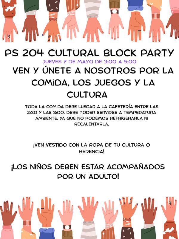 Block Party Flyer