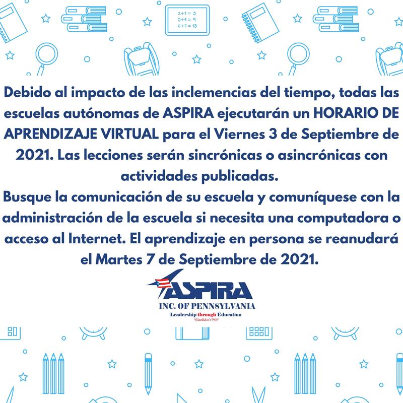 INFORMACIÓN IMPORTANTE SOBRE EL CIERRE DE LA ESCUELA Featured Photo