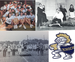 three old yearbook photos from past years