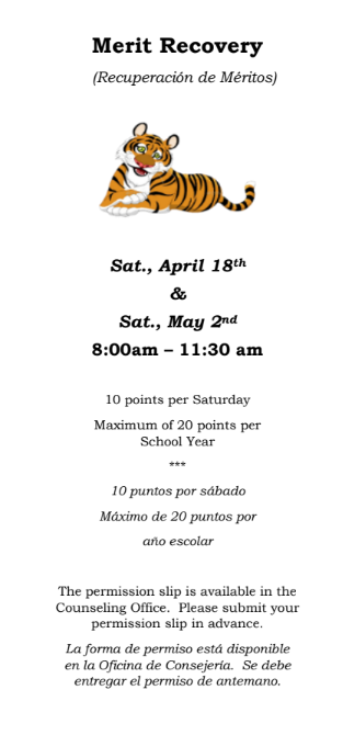 Merit Recovery (Recuperación de Méritos)