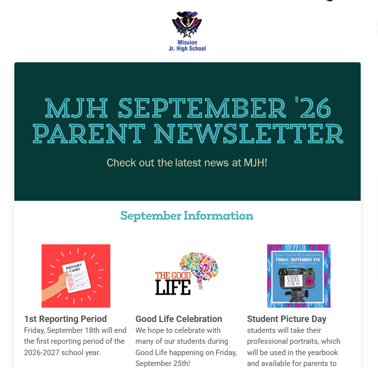 September newsletter