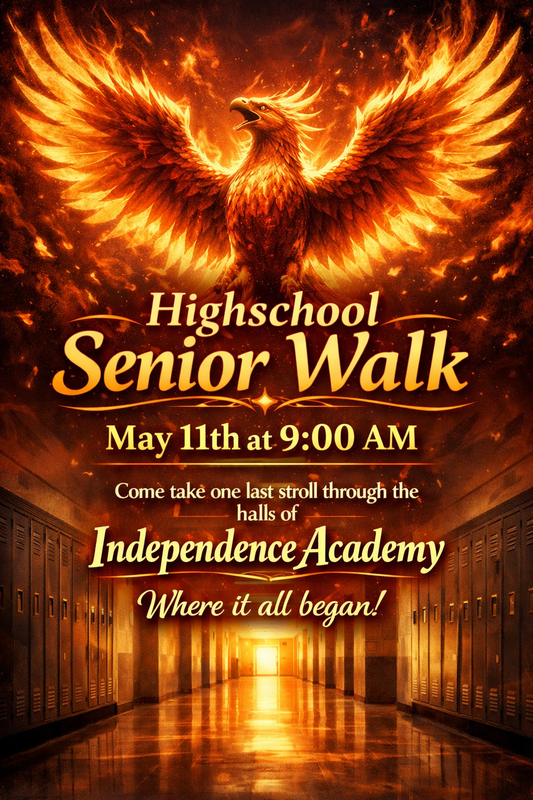 Senior Walk is May 11th.