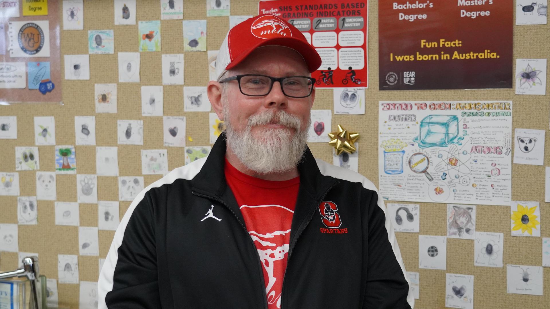 Seaside High School Science Teacher Gary Cannon