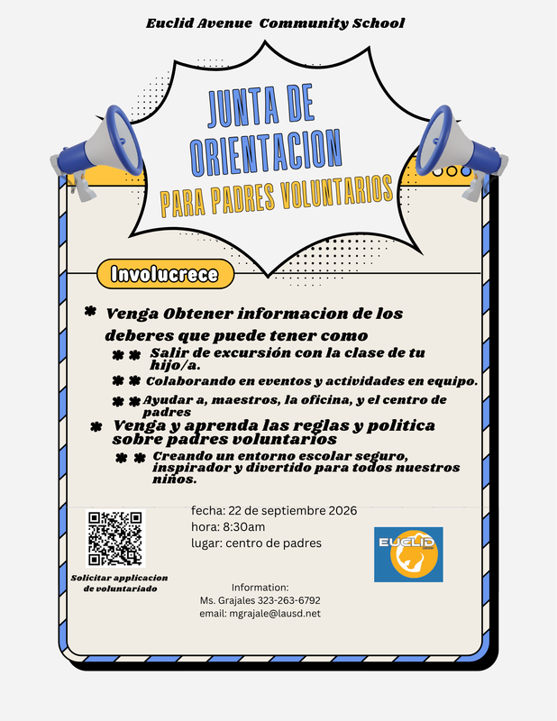 ¡Hazte voluntario!