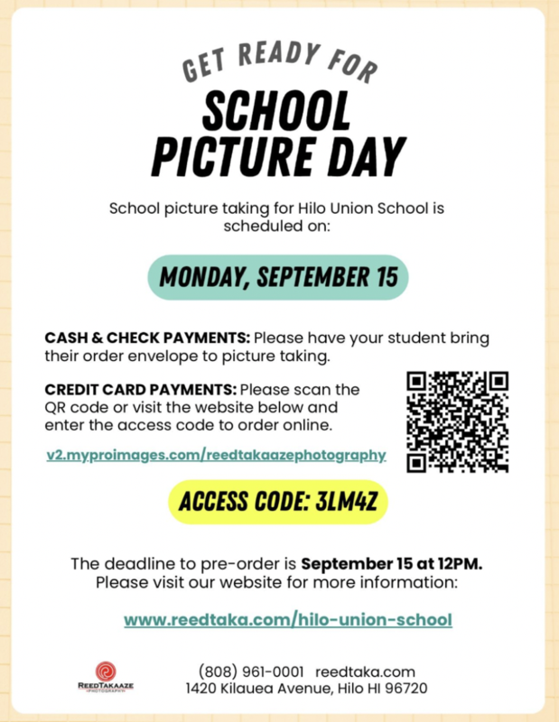 Picture Taking Day - Monday, September 15, 2025 Featured Photo