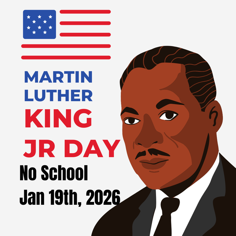 No School - Jan. 19th, 2026