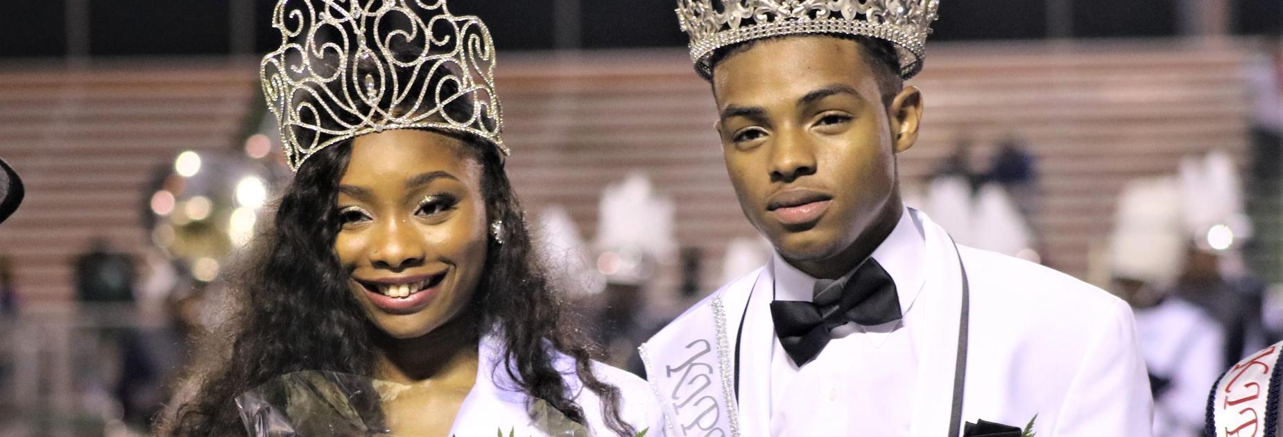 2018 KRHS Homecoming queen and king
