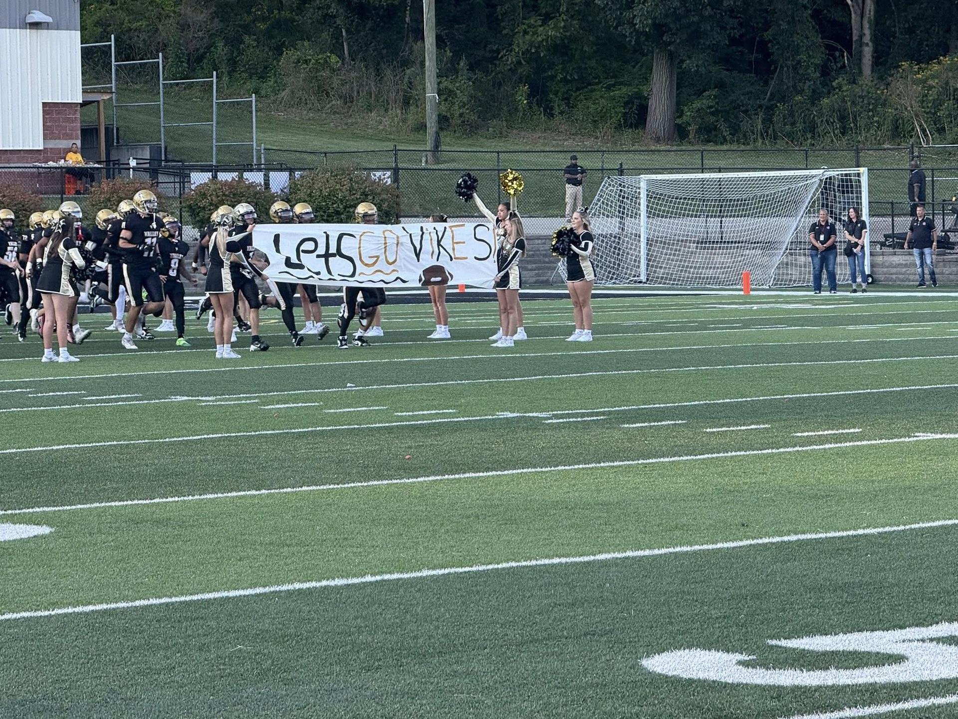Football team run-out