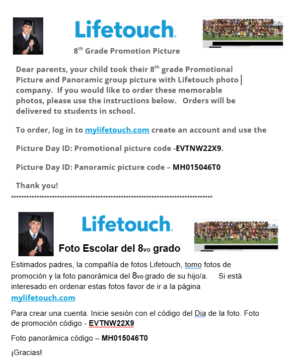 Grade Promotion Picture