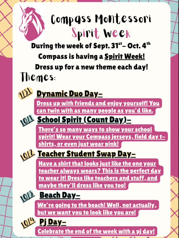 spirit week 2026