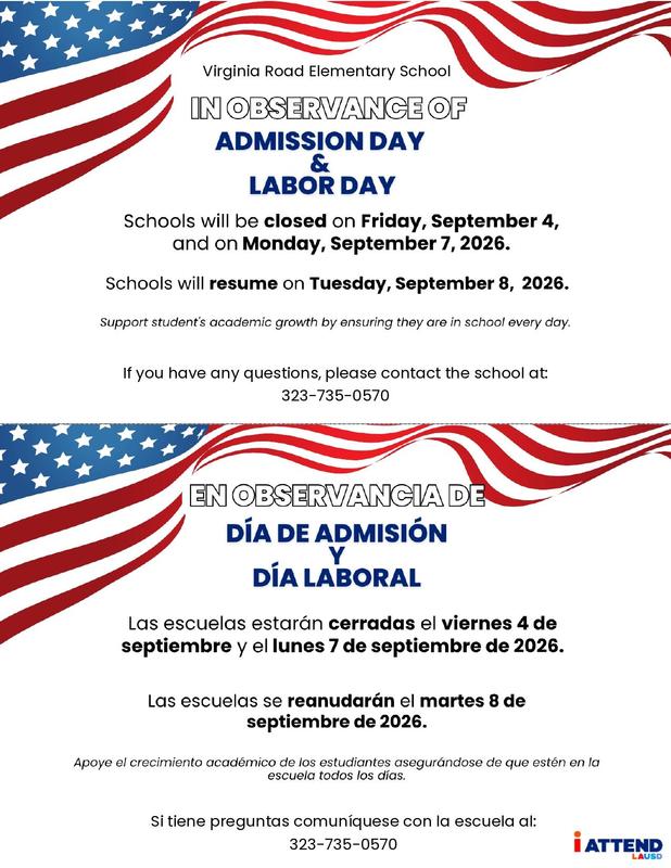 Flyer english spanish